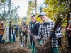 Sadzenie drzew w Lesie „Uroczysko Las Henryków”. Fot. Klub Gaja / Joanna Żabicka.